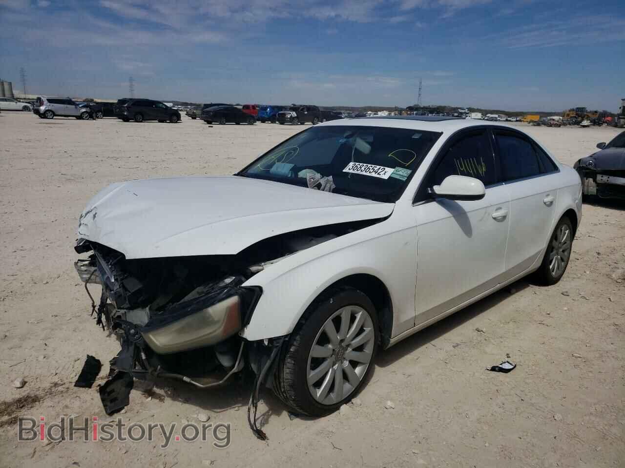 2013 AUDI A4 - VIN: WAUAFAFL2DN008701 - Фото 2