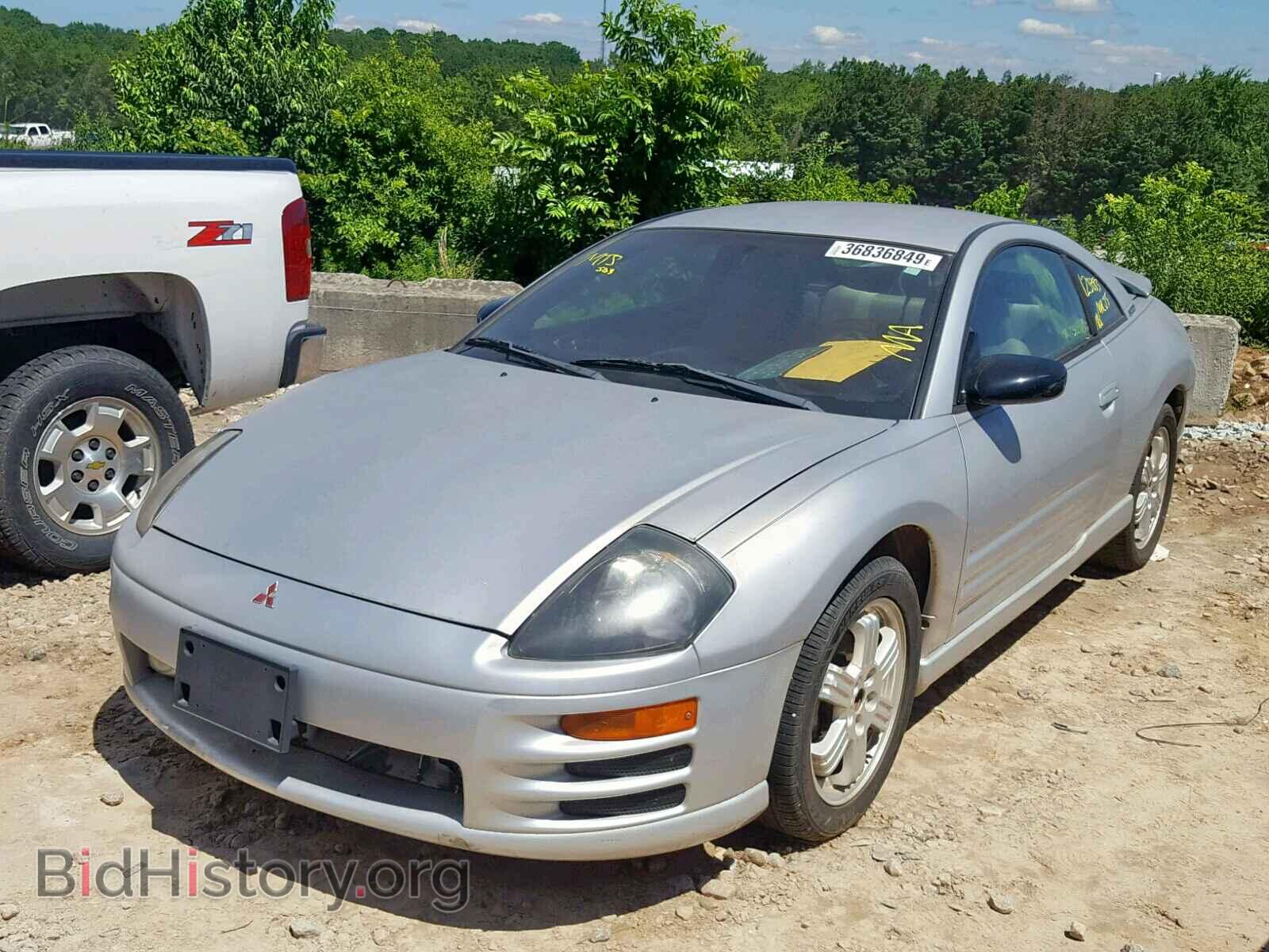 2001 MITSUBISHI ECLIPSE - VIN: 4A3AC84H71E142860 - Photo 2