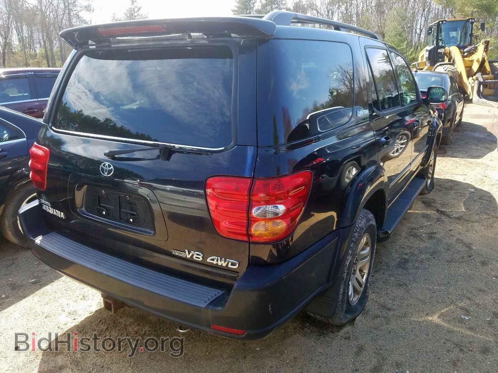2003 TOYOTA SEQUOIA - VIN: 5TDBT48A13S204814 - Фото 4