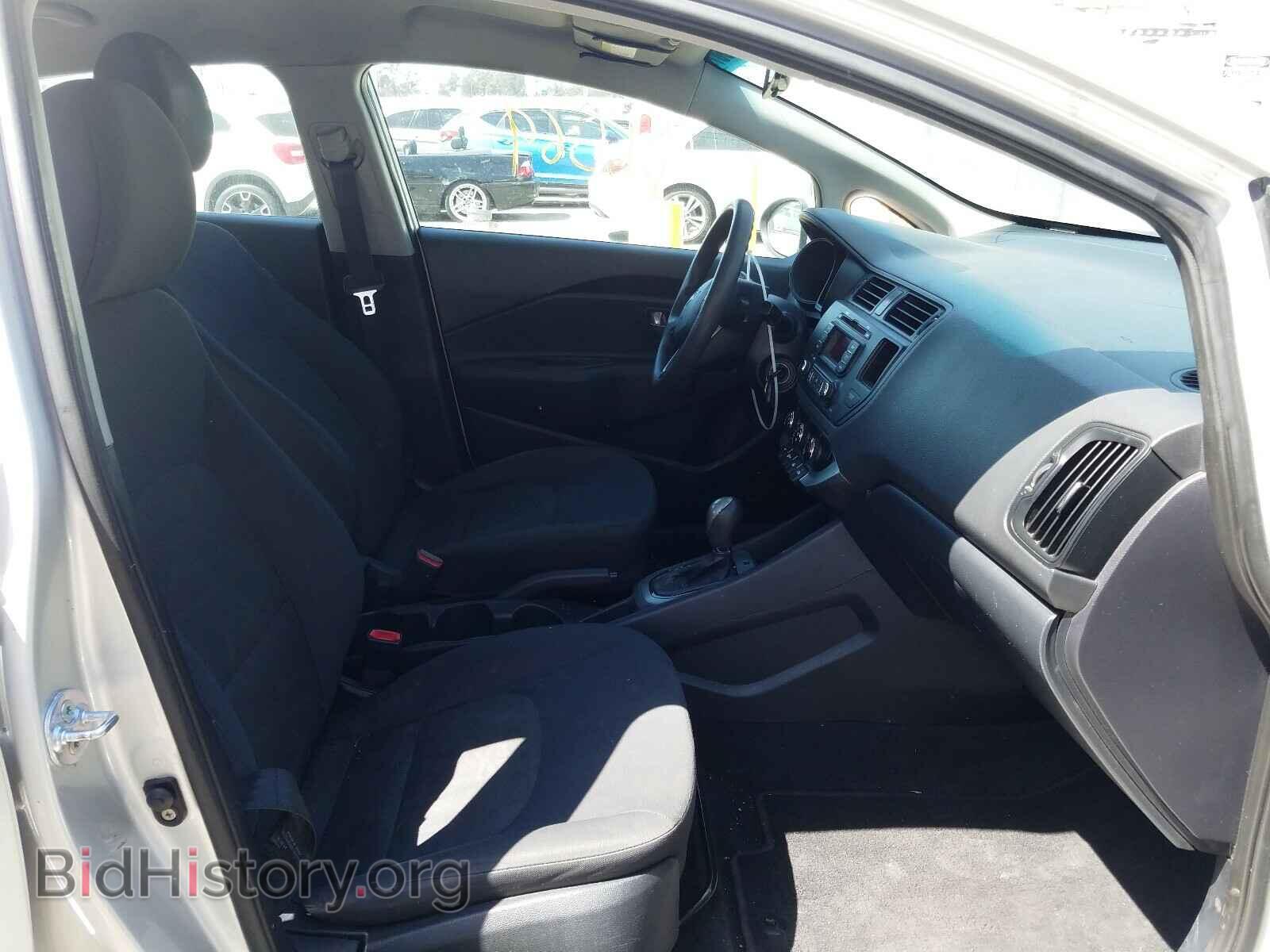 2012 KIA RIO - VIN: KNADM4A30C6090500 - Фото 5