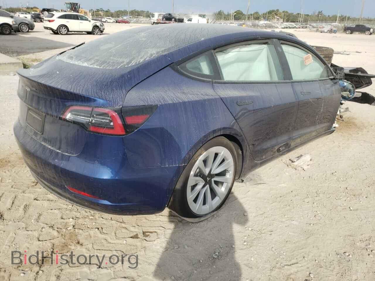 2022 TESLA MODEL 3 - VIN: 5YJ3E1EA3NF368672 - Photo 3