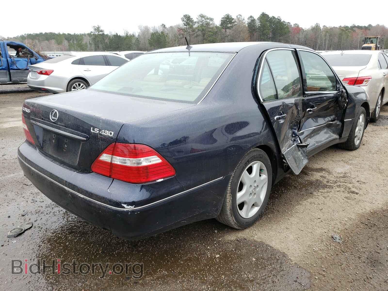 2006 LEXUS LS430 - VIN: JTHBN36F165051458 - Фото 4