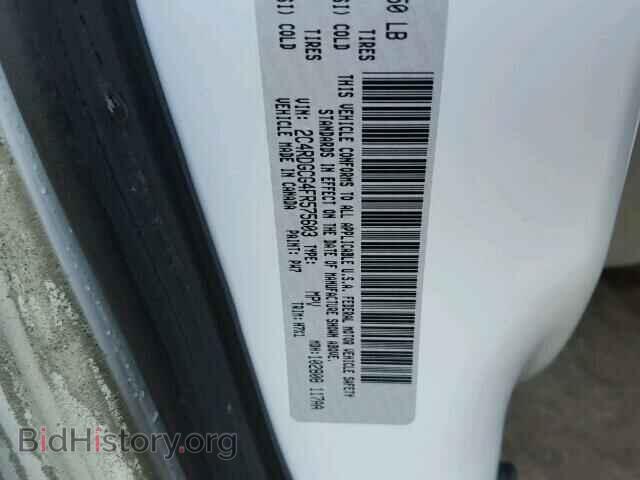 2015 DODGE CARAVAN - VIN: 2C4RDGCG4FR575603 - Фото 10