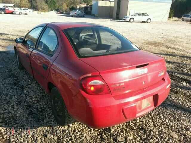 2004 DODGE NEON - VIN: 1B3ES26CX4D546284 - Фото 3