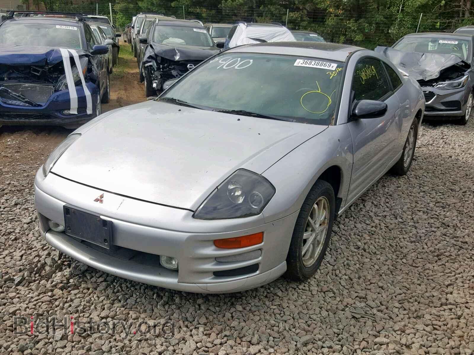 2000 MITSUBISHI ECLIPSE - VIN: 4A3AC44G0YE142855 - Фото 2