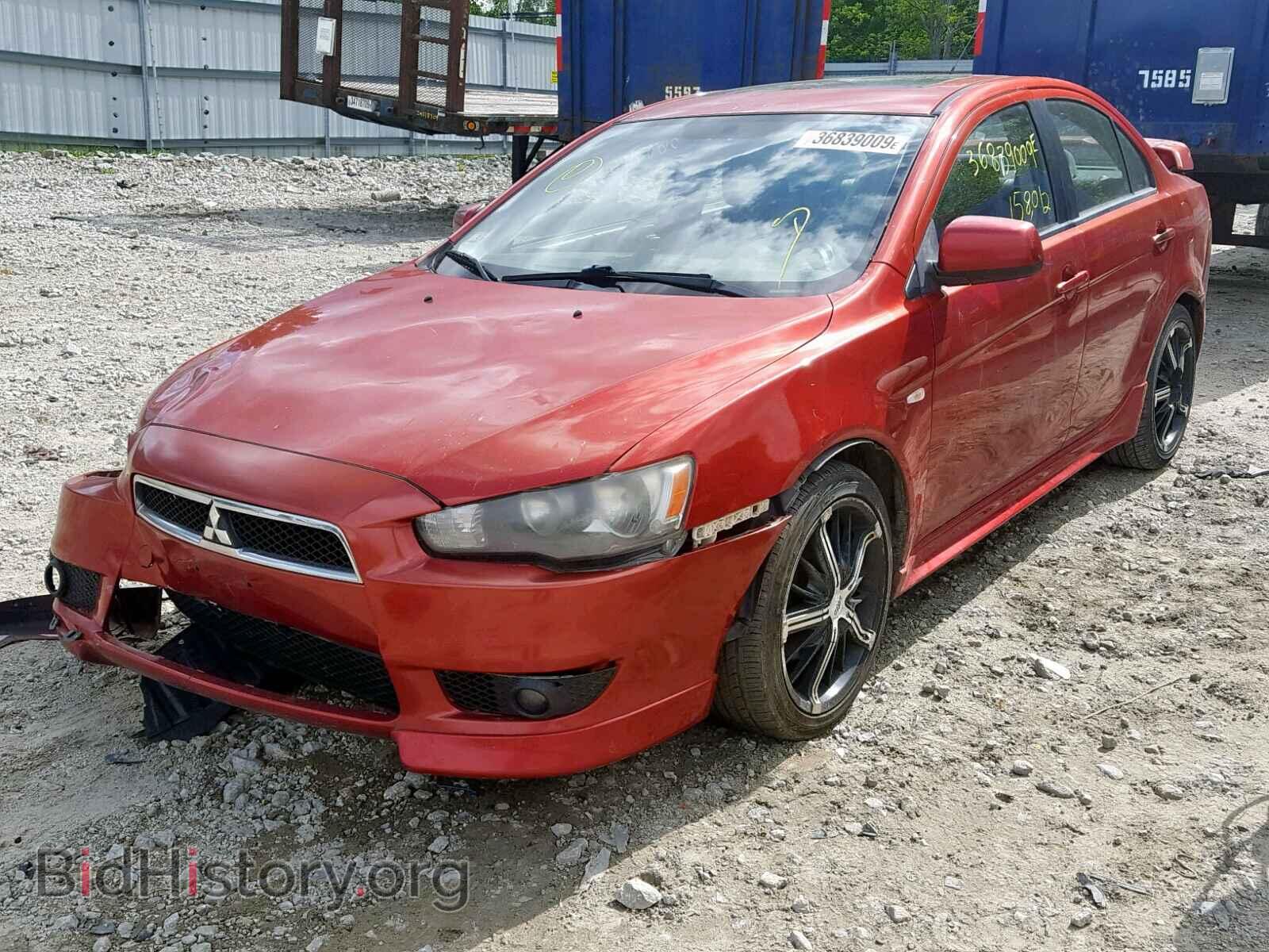 2008 MITSUBISHI LANCER - VIN: JA3AU86U68U012822 - Фото 2