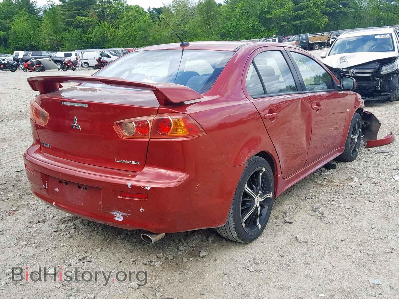 2008 MITSUBISHI LANCER - VIN: JA3AU86U68U012822 - Фото 4