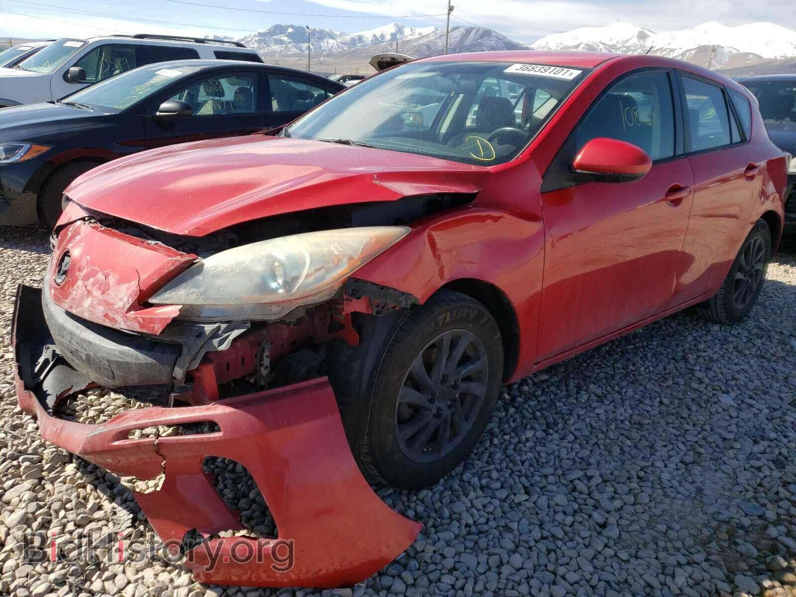 2013 MAZDA 3 - VIN: JM1BL1LP9D1752438 - Фото 2