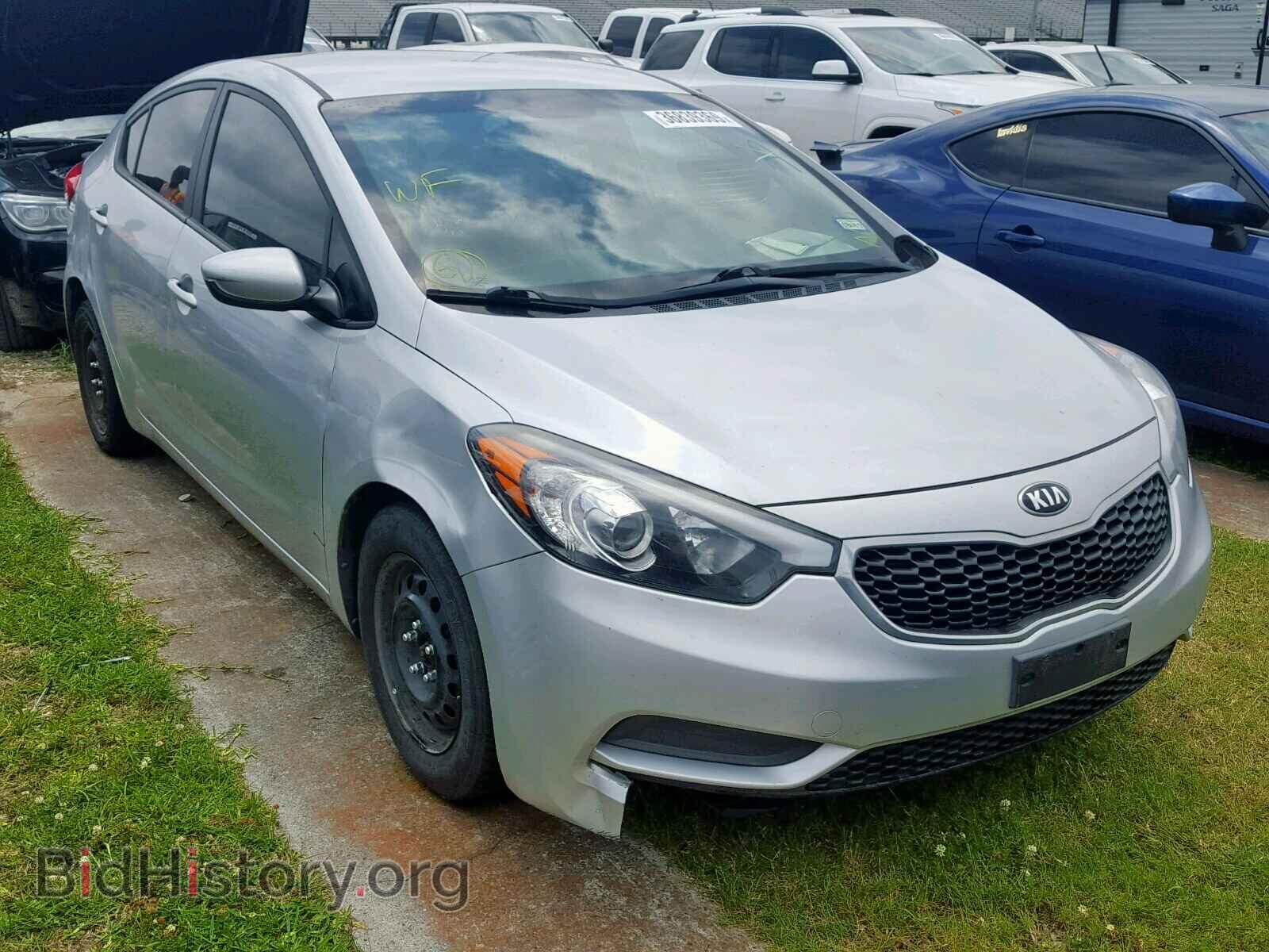 Фотография KNAFK4A67F5426484 - KIA FORTE LX 2015