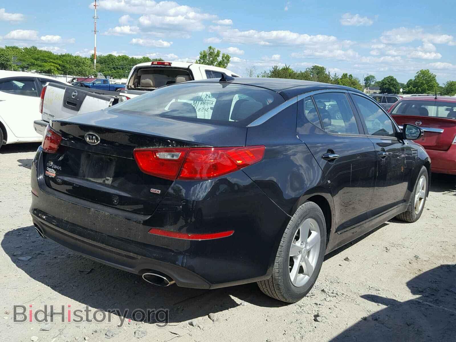 2015 KIA OPTIMA - VIN: KNAGM4A75F5663739 - Photo 4