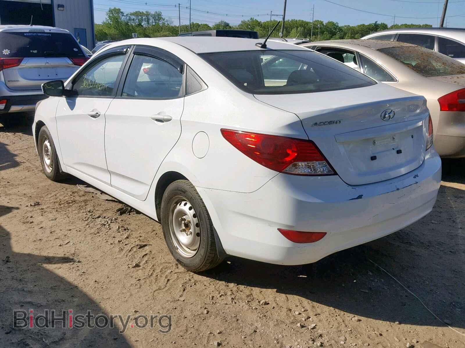 2013 HYUNDAI ACCENT - VIN: KMHCT4AE3DU450306 - Фото 3