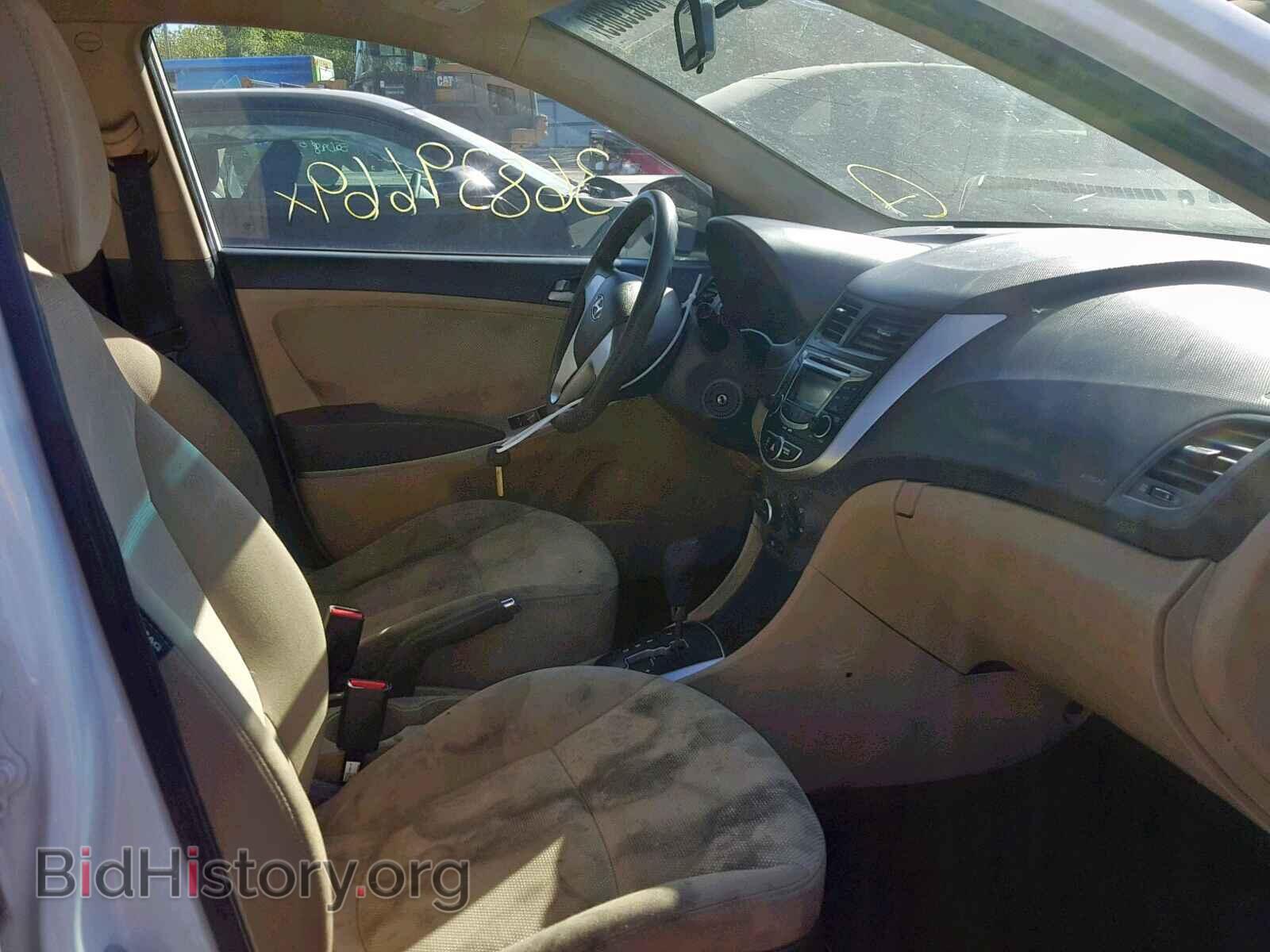 2013 HYUNDAI ACCENT - VIN: KMHCT4AE3DU450306 - Фото 5