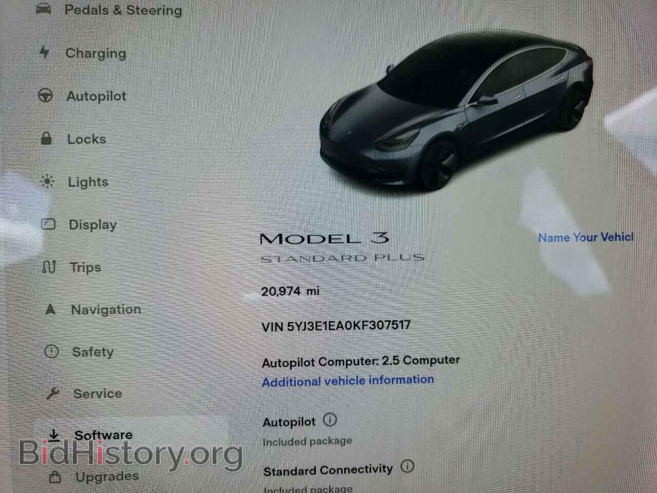 2019 TESLA MODEL 3 - VIN: 5YJ3E1EA0KF307517 - Фото 8