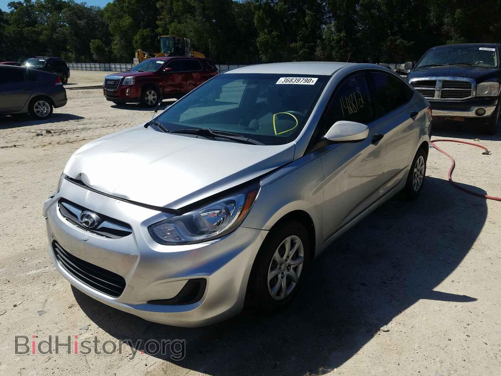 2012 HYUNDAI ACCENT - VIN: KMHCT4AE8CU037067 - Фото 2
