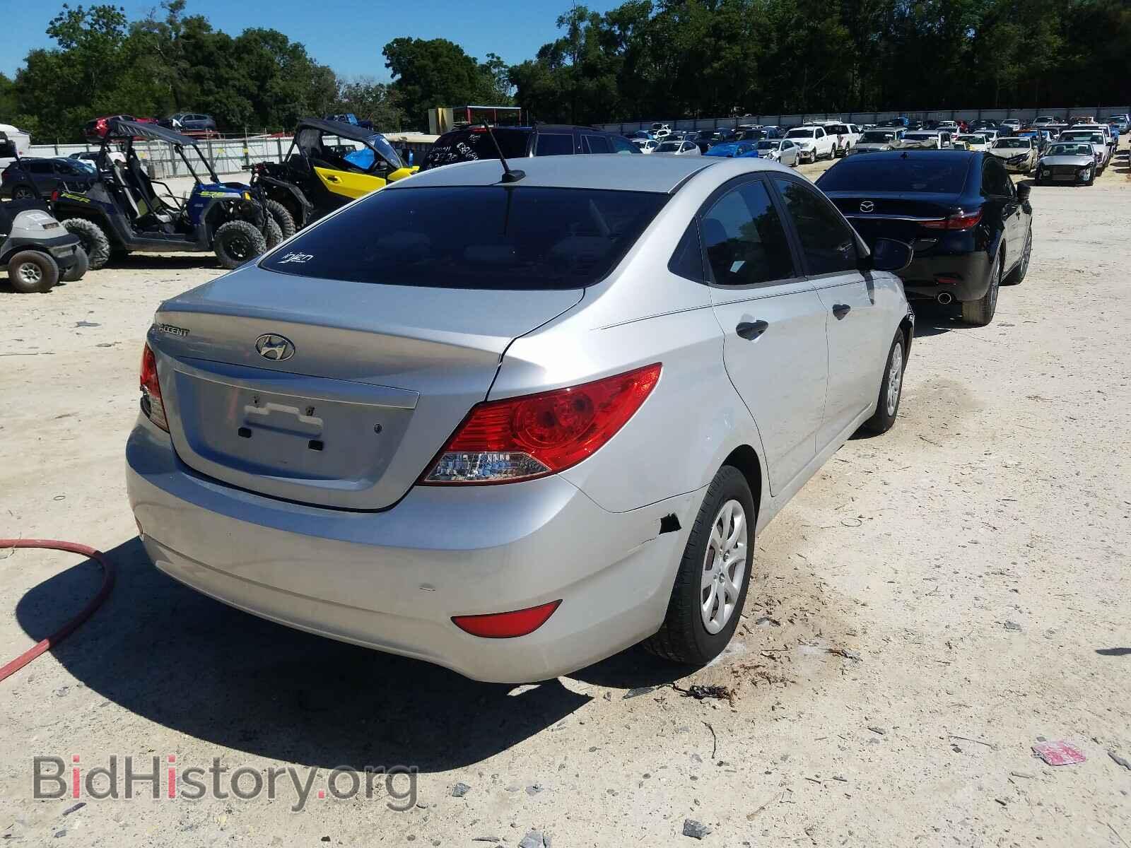 2012 HYUNDAI ACCENT - VIN: KMHCT4AE8CU037067 - Фото 4