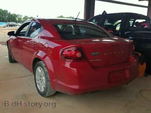 2014 DODGE AVENGER - VIN: 1C3CDZAB3EN223587 - Фото 3