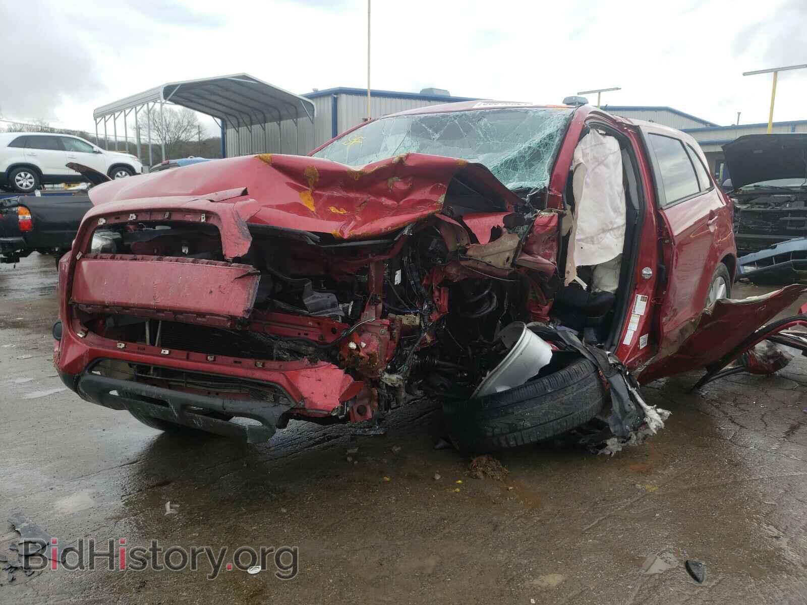 2014 MITSUBISHI OUTLANDER - VIN: 4A4AP3AU1EE021686 - Фото 2