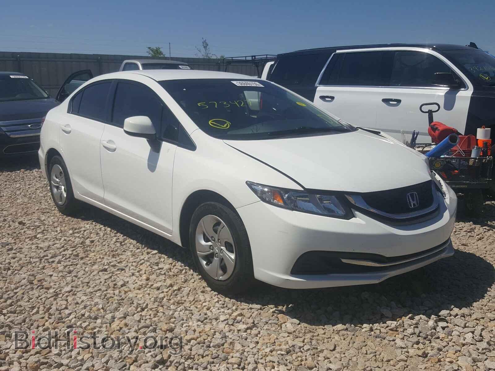 Фотография 2HGFB2F58DH573427 - HONDA CIVIC 2013
