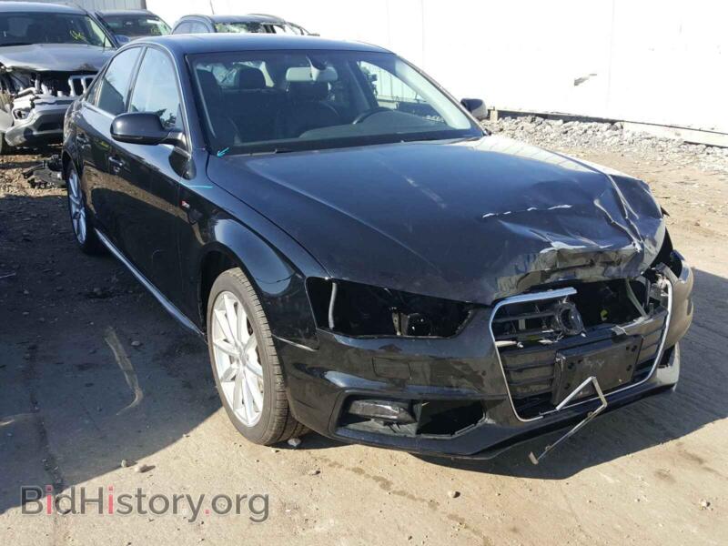 2016 Audi A4 A4 Premium (VIN WAUDFAFL8GN016352) — фото 1 из 10, Copart, повреждение: передняя часть