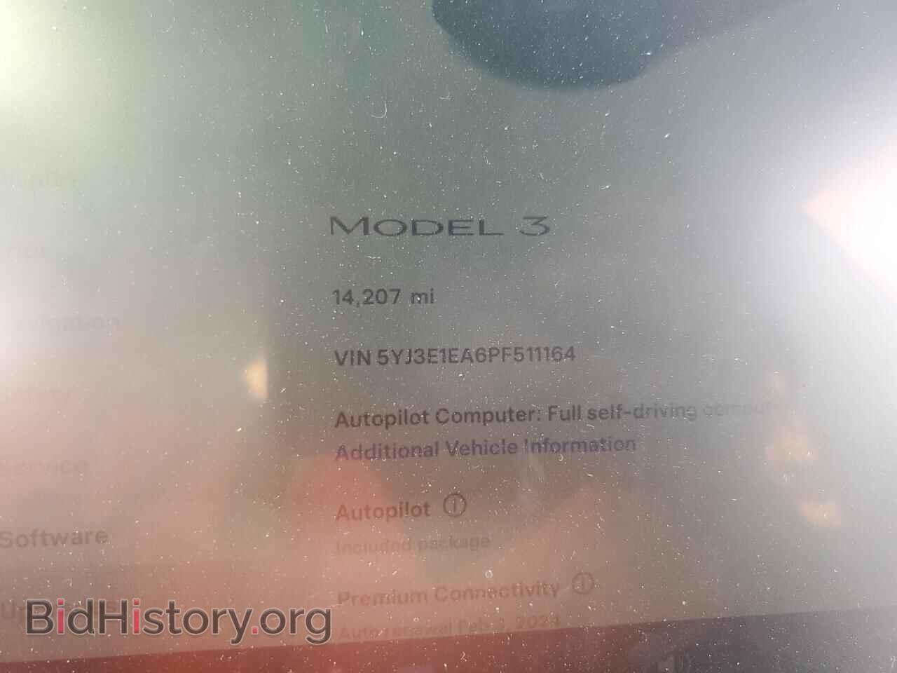 2023 TESLA MODEL 3 - VIN: 5YJ3E1EA6PF511164 - Фото 9