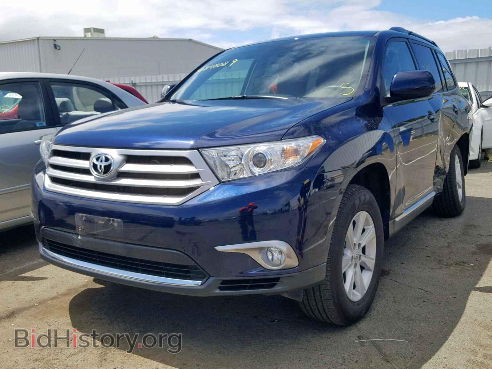 2012 TOYOTA HIGHLANDER - VIN: 5TDBK3EH0CS093672 - Фото 2