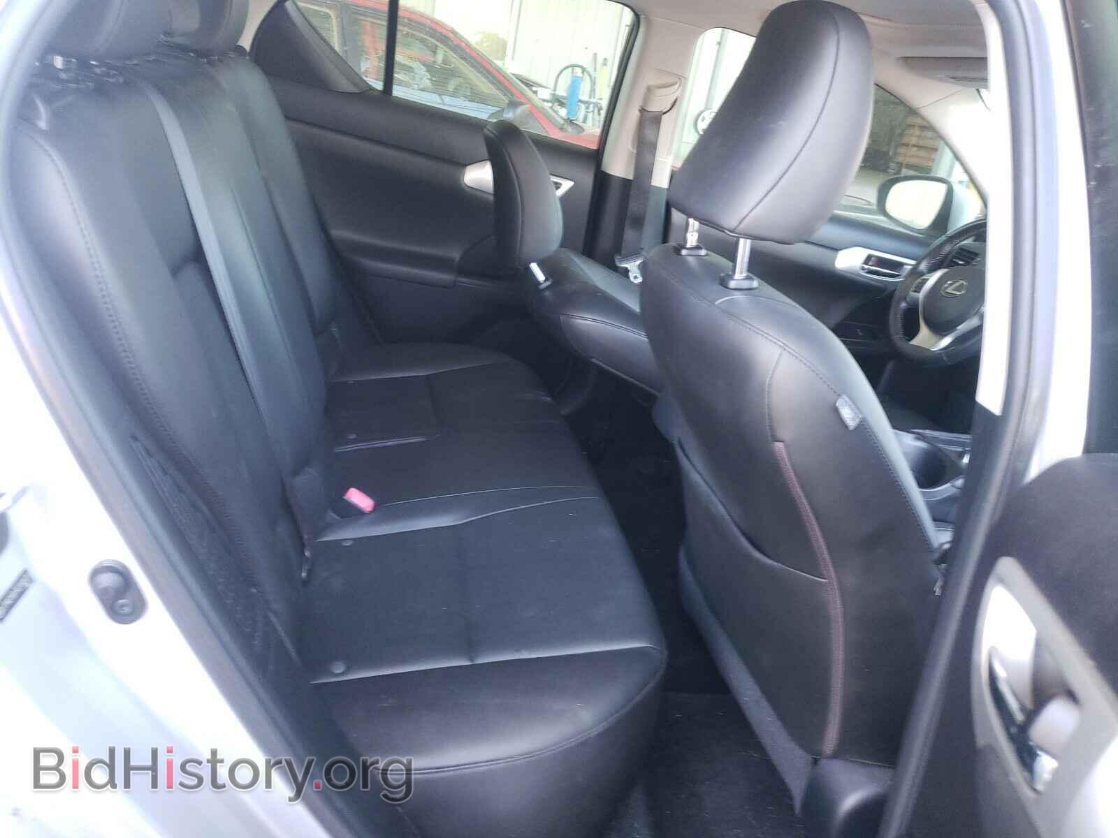 2012 LEXUS CT 200 - VIN: JTHKD5BH9C2048701 - Фото 6