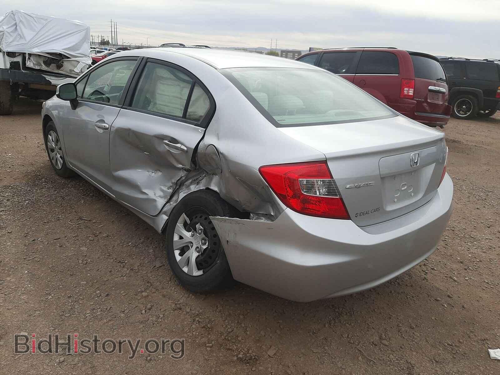 2012 HONDA CIVIC - VIN: 19XFB2F56CE307851 - Фото 3