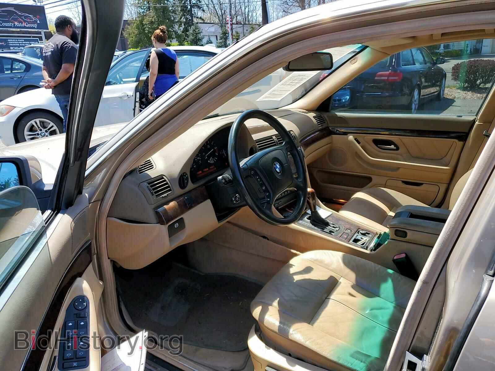 2000 BMW 7 SERIES - VIN: WBAGH8340YDP09856 - Photo 5