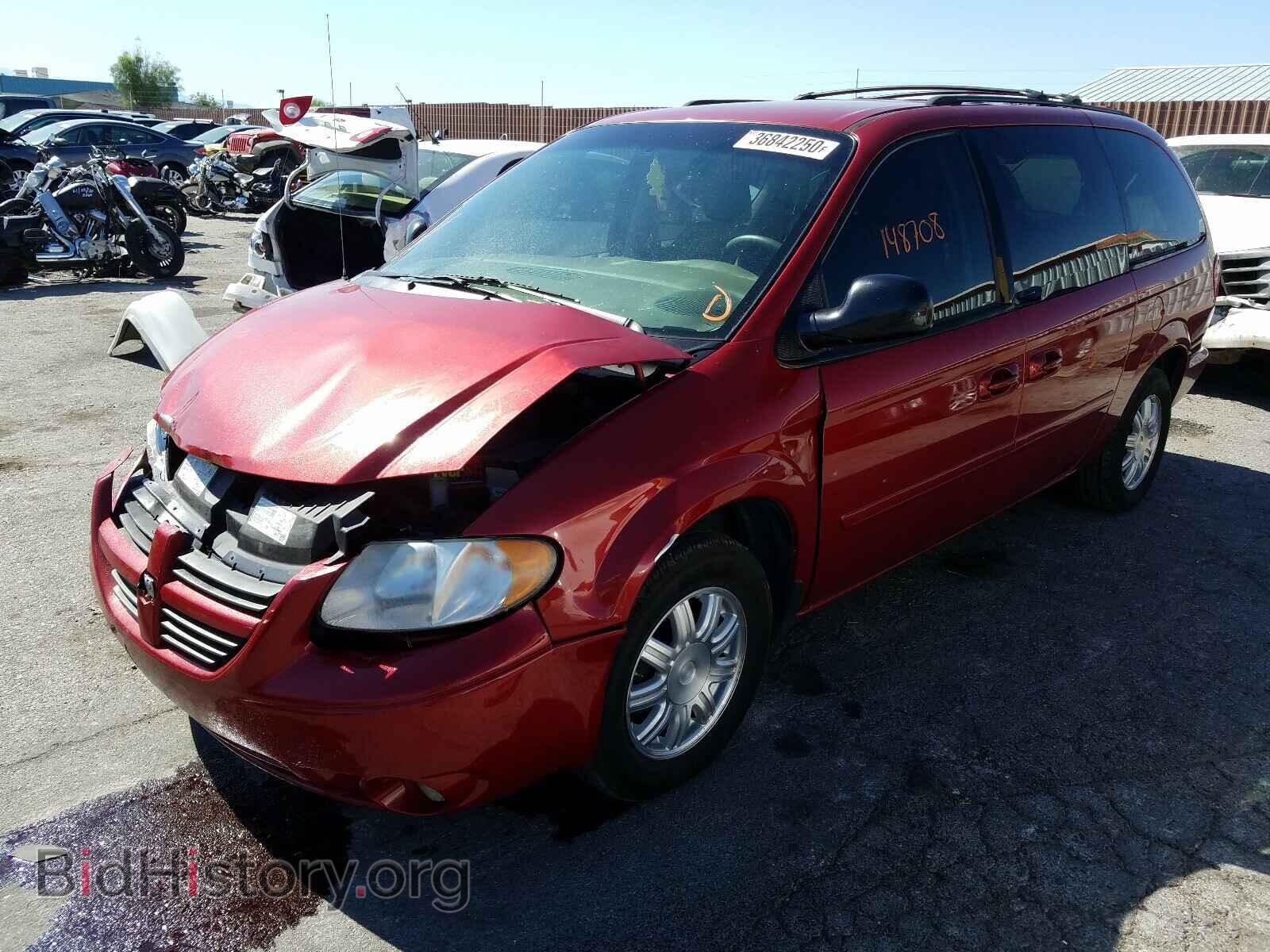 2007 DODGE CARAVAN - VIN: 2D4GP44L87R325360 - Фото 2
