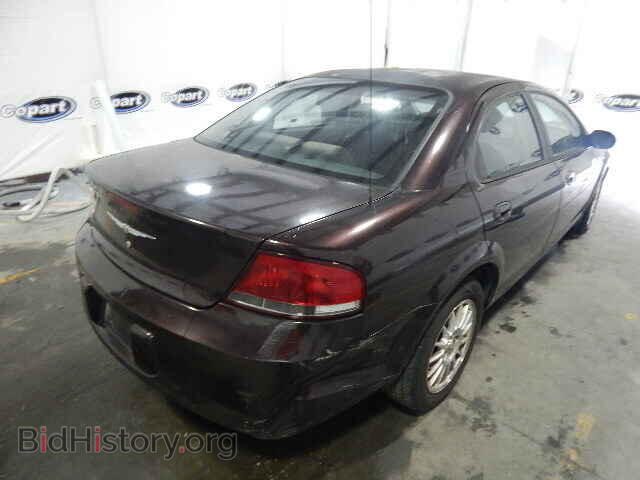 2004 CHRYSLER SEBRING - VIN: 1C3EL46X94N372944 - Фото 4