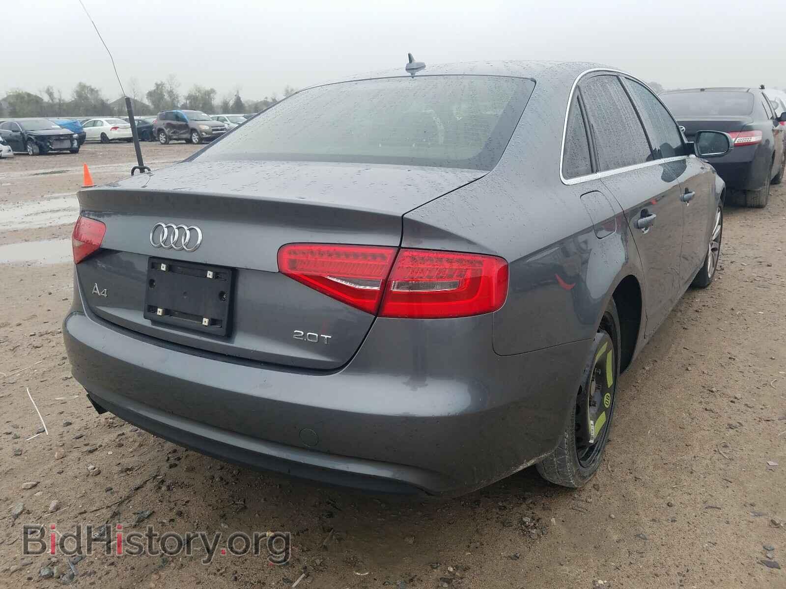 2013 AUDI A4 - VIN: WAUEFAFL9DA063879 - Photo 4