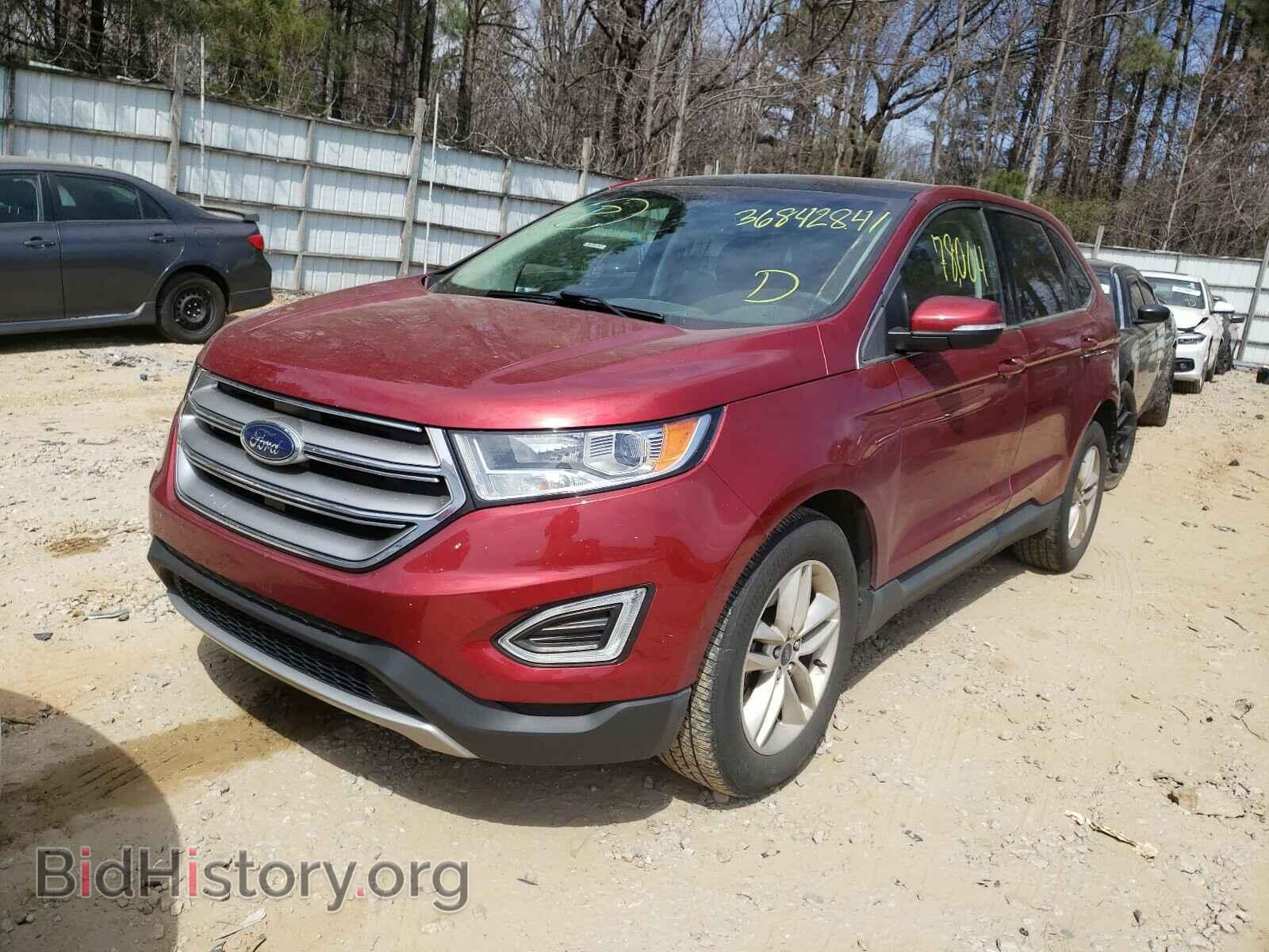 2015 FORD EDGE - VIN: 2FMTK4J91FBB64291 - Фото 2