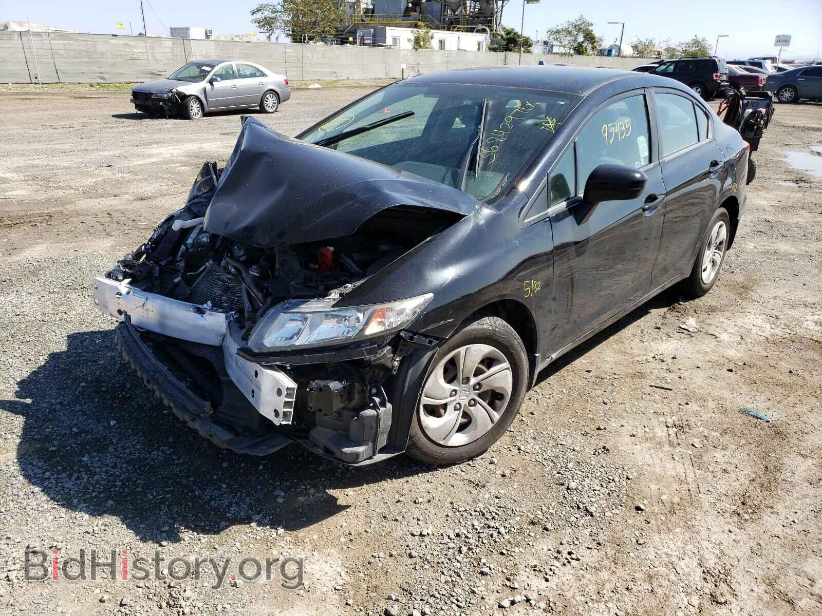 2015 HONDA CIVIC - VIN: 19XFB2F56FE229656 - Фото 2