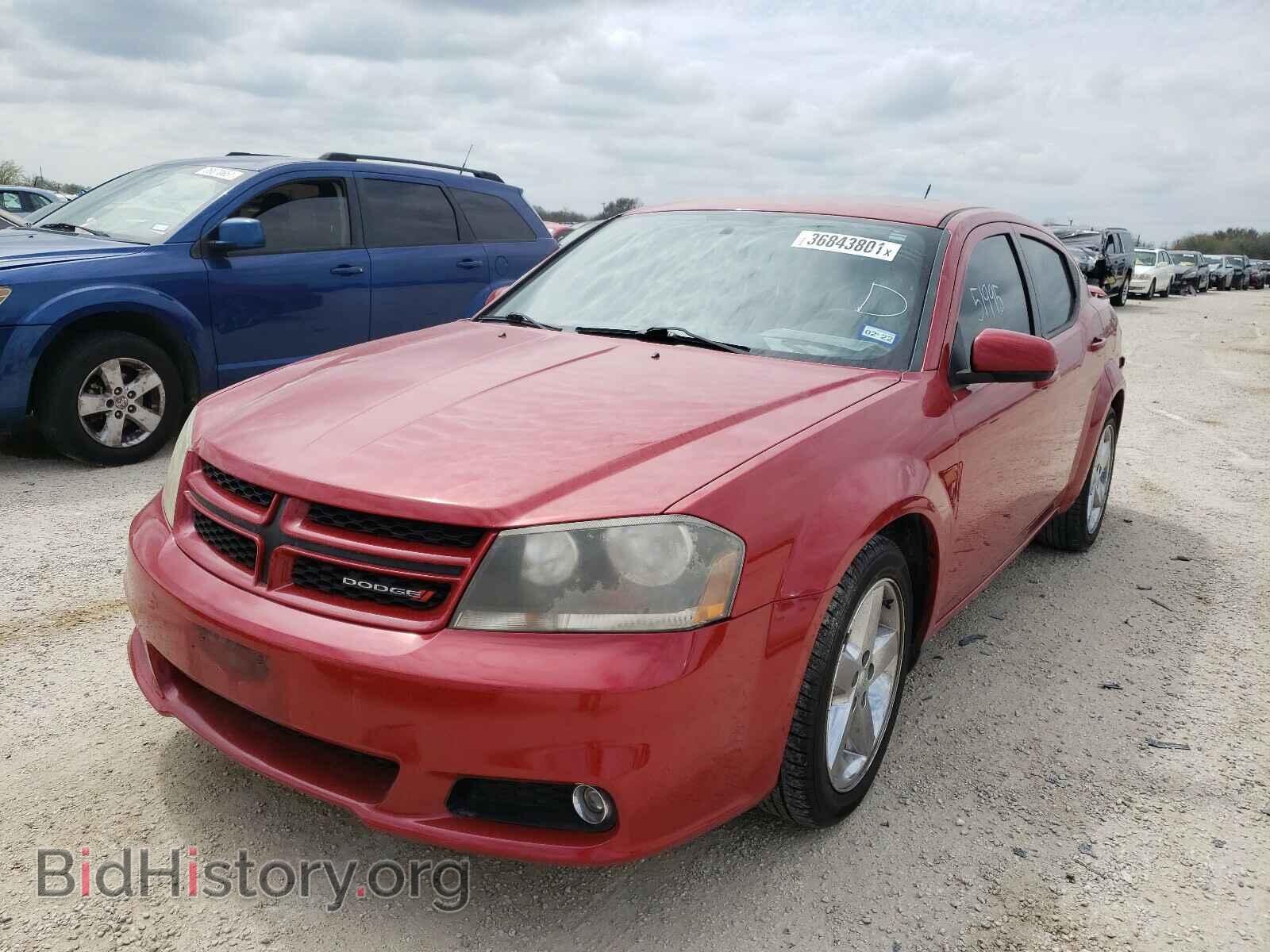 2013 DODGE AVENGER - VIN: 1C3CDZCB7DN557049 - Фото 2