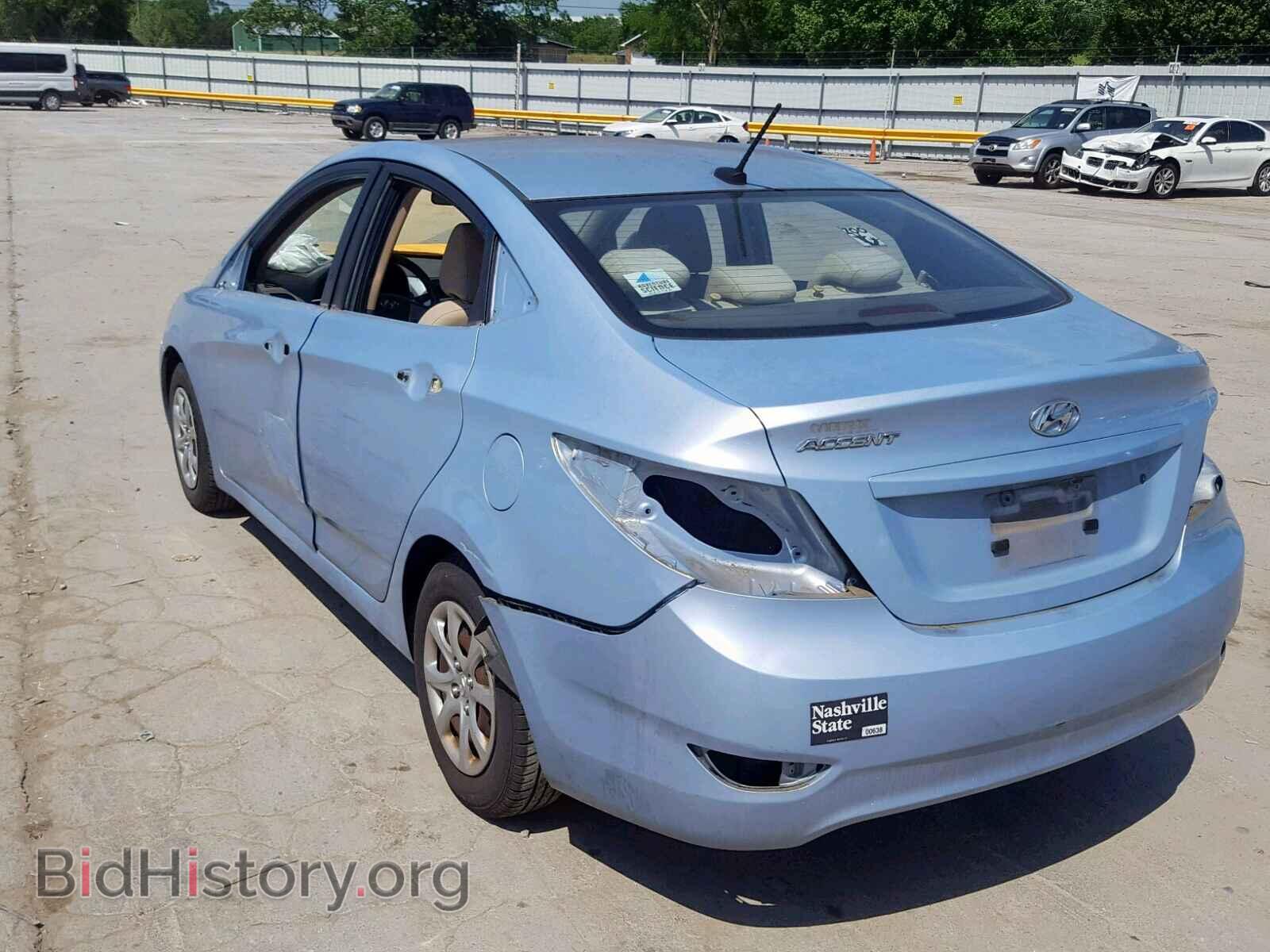 2012 HYUNDAI ACCENT - VIN: KMHCT4AE5CU188691 - Фото 3