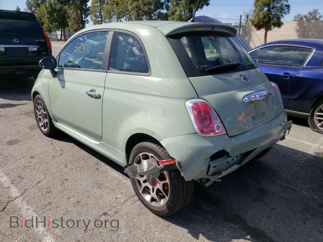 2012 FIAT 500 - VIN: 3C3CFFBR9CT200431 - Фото 3