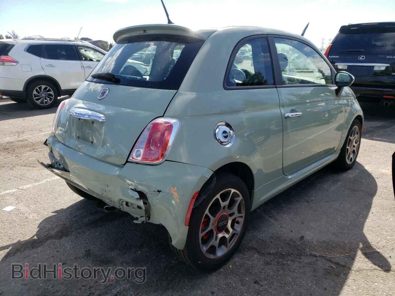 2012 FIAT 500 - VIN: 3C3CFFBR9CT200431 - Фото 4