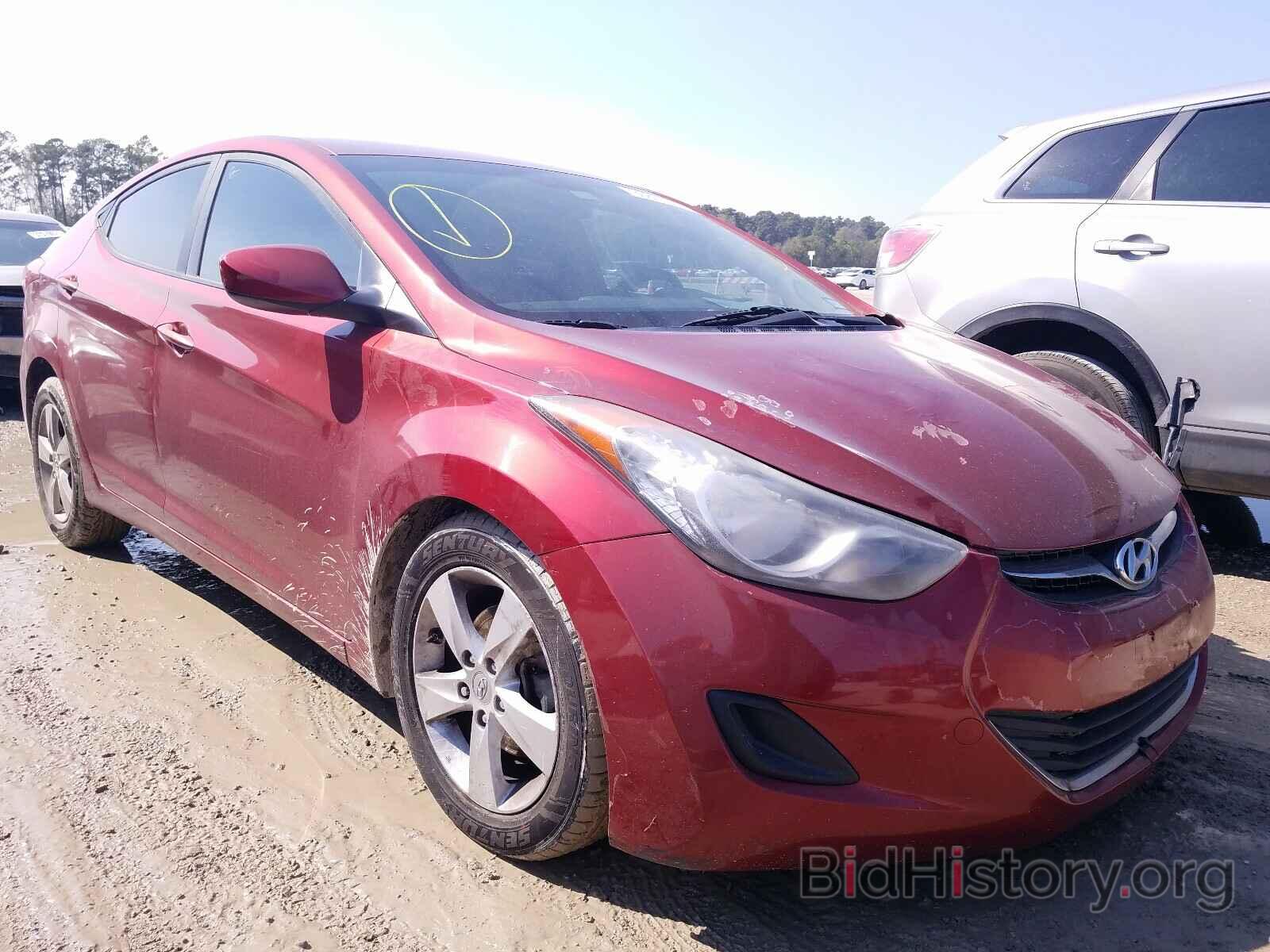 Photo 5NPDH4AE2DH308291 - HYUNDAI ELANTRA 2013