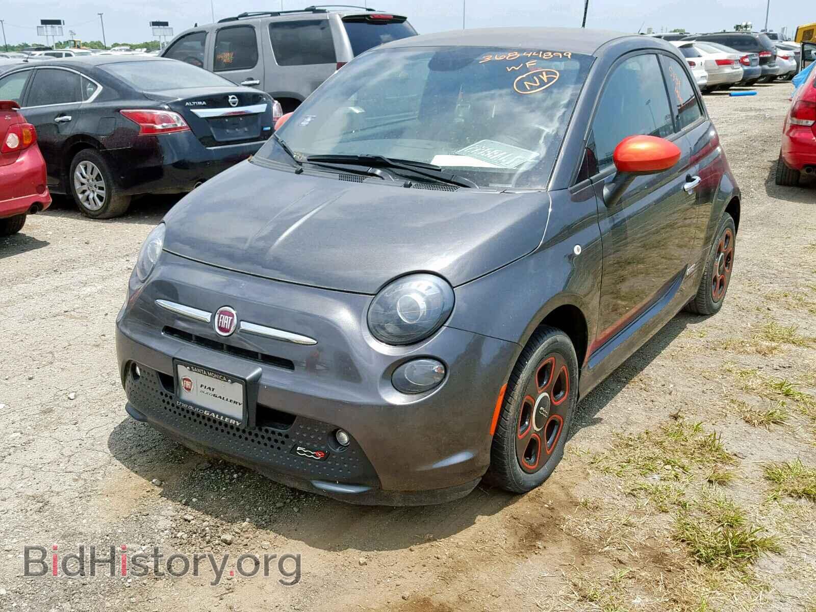2015 FIAT 500 - VIN: 3C3CFFGEXFT534252 - Фото 2
