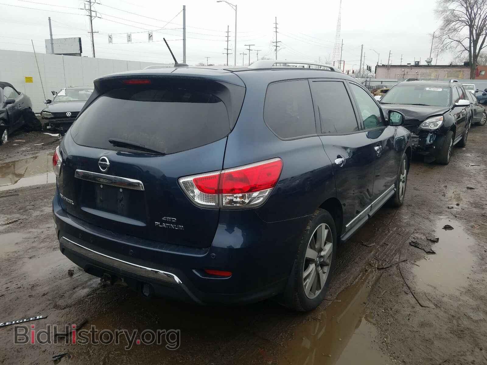2014 NISSAN PATHFINDER - VIN: 5N1AR2MM0EC666182 - Фото 4