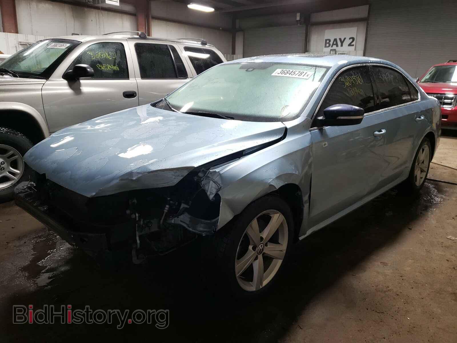 2012 VOLKSWAGEN PASSAT - VIN: 1VWBP7A39CC089136 - Фото 2