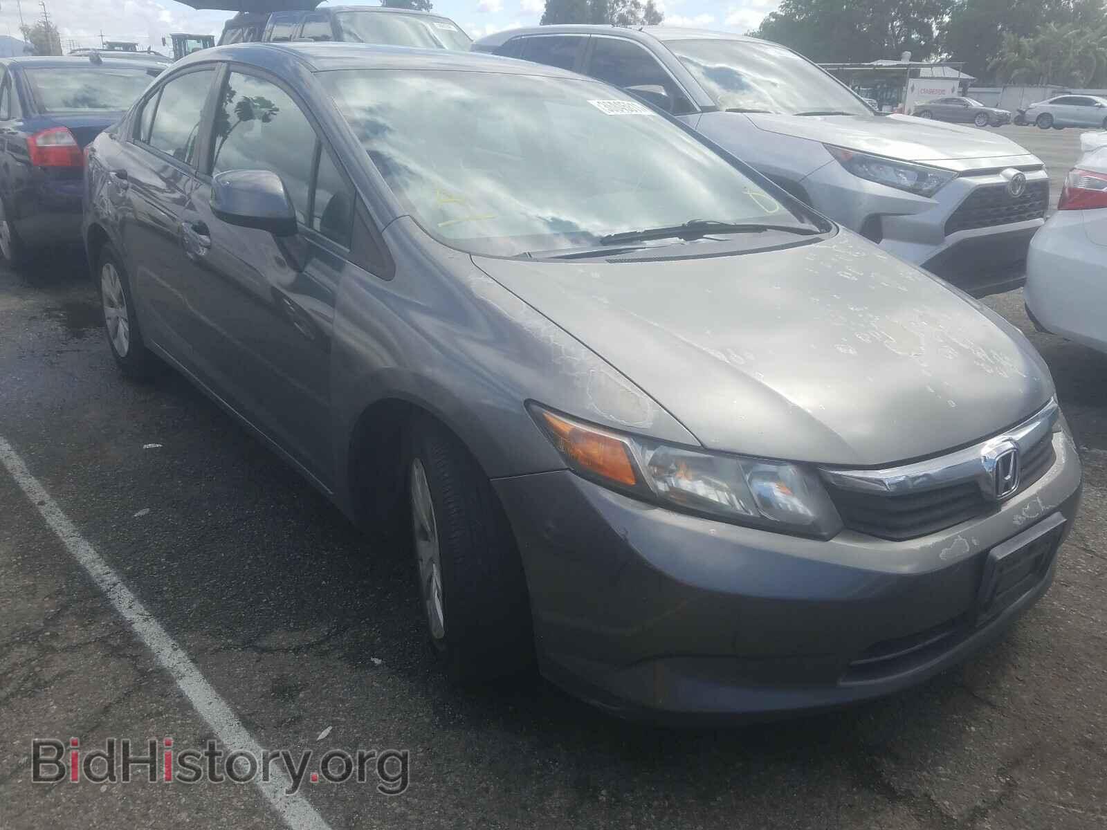 Фотография 2HGFB2F59CH306540 - HONDA CIVIC 2012