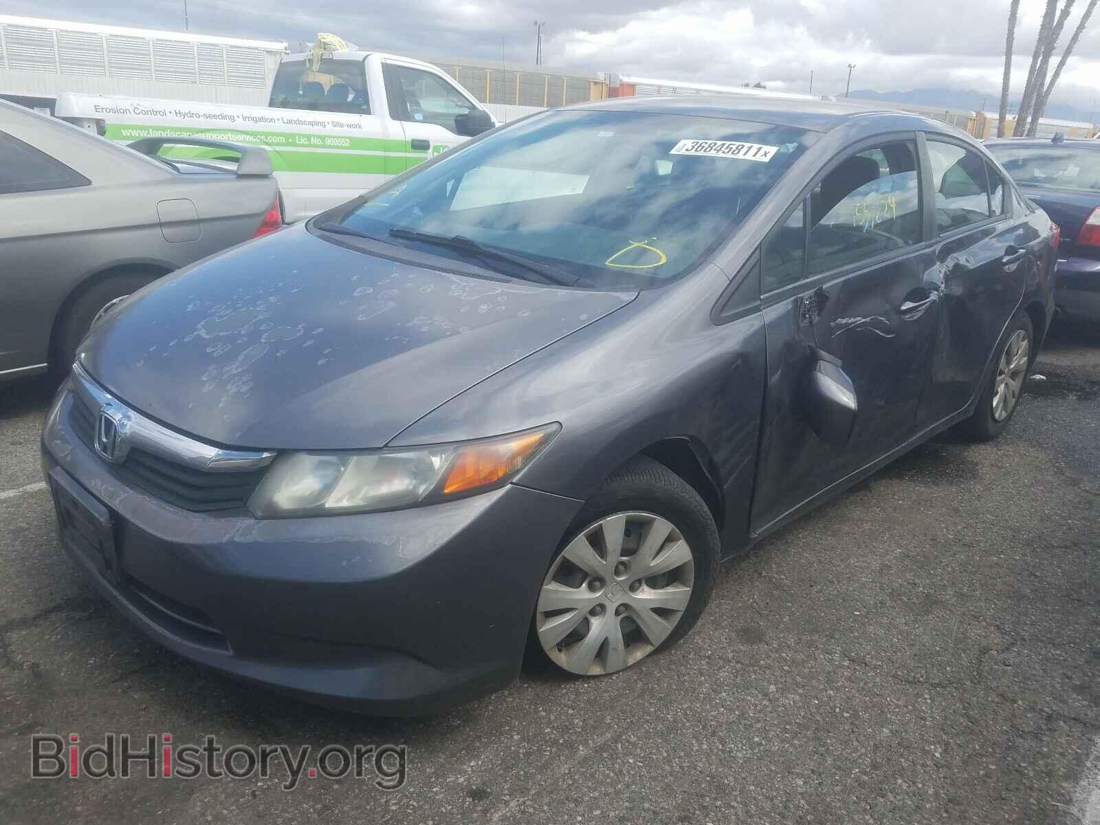2012 HONDA CIVIC - VIN: 2HGFB2F59CH306540 - Фото 2