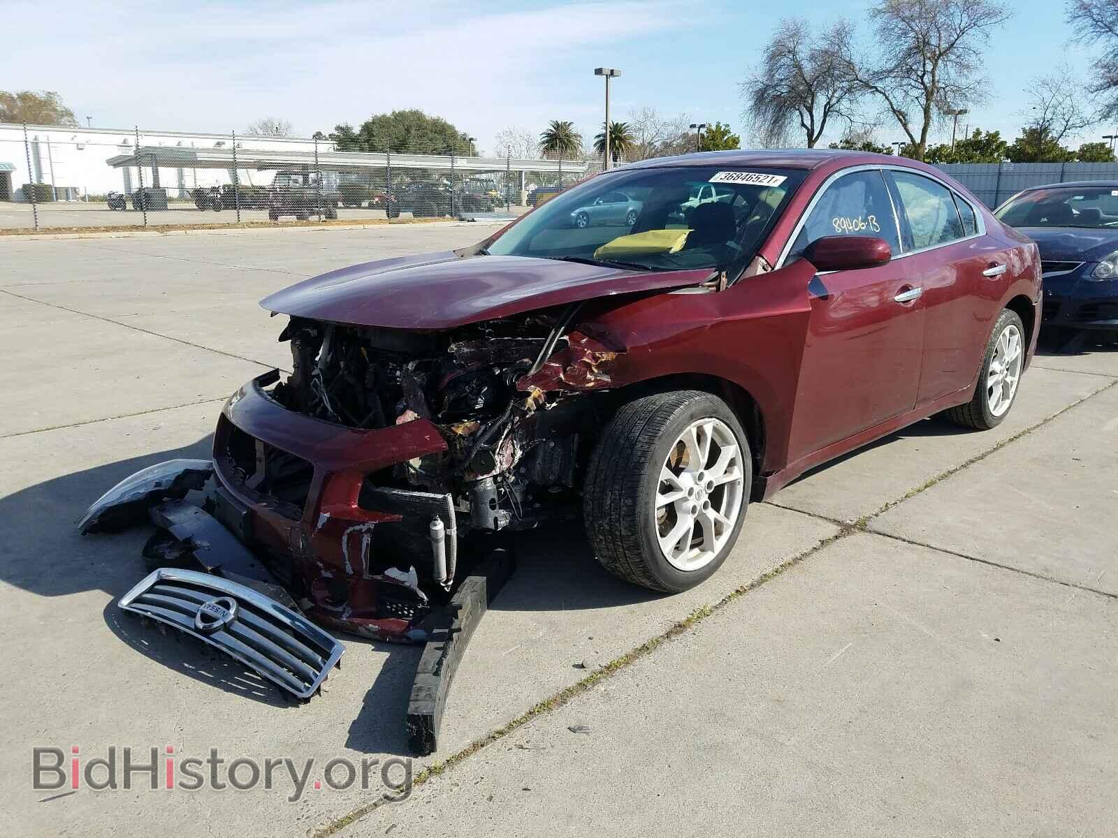 2013 NISSAN MAXIMA - VIN: 1N4AA5AP1DC835710 - Фото 2