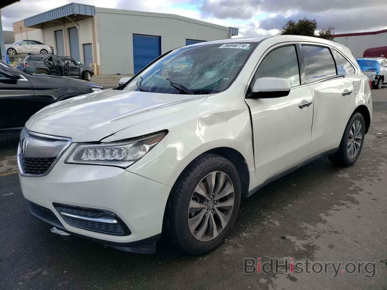 Фотография 5FRYD4H48GB058616 - ACURA MDX 2016