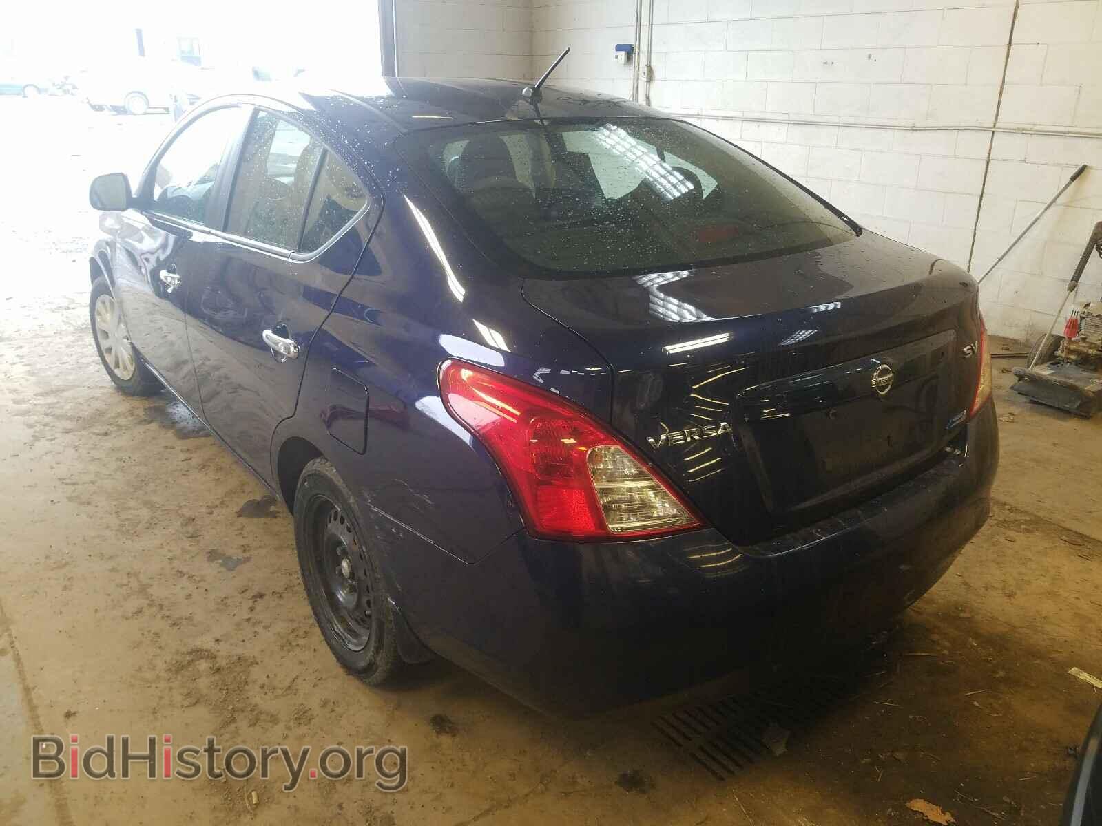 2012 NISSAN VERSA - VIN: 3N1CN7AP7CL897525 - Фото 3