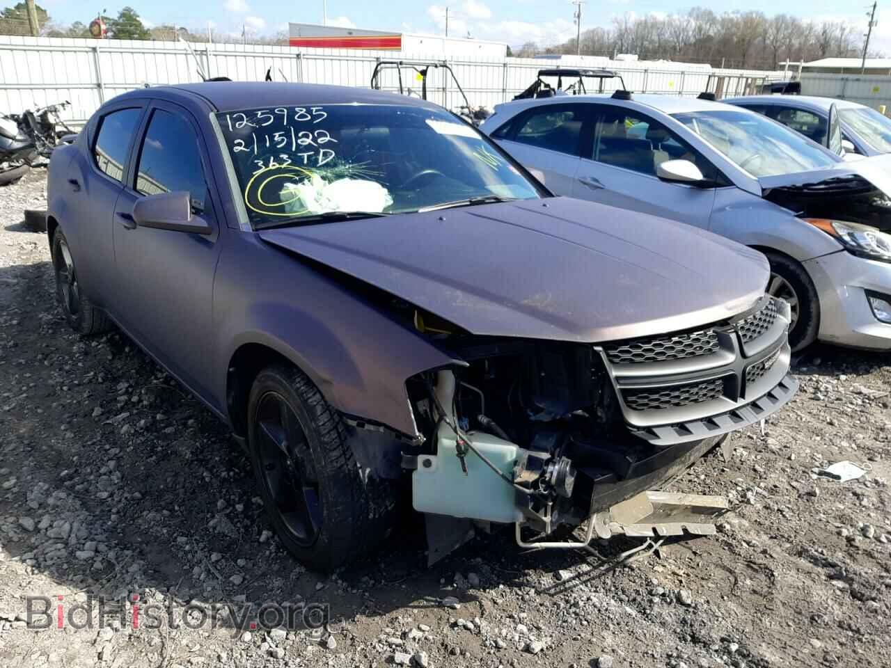 Фотография 1C3CDZAG0DN771718 - DODGE AVENGER 2013