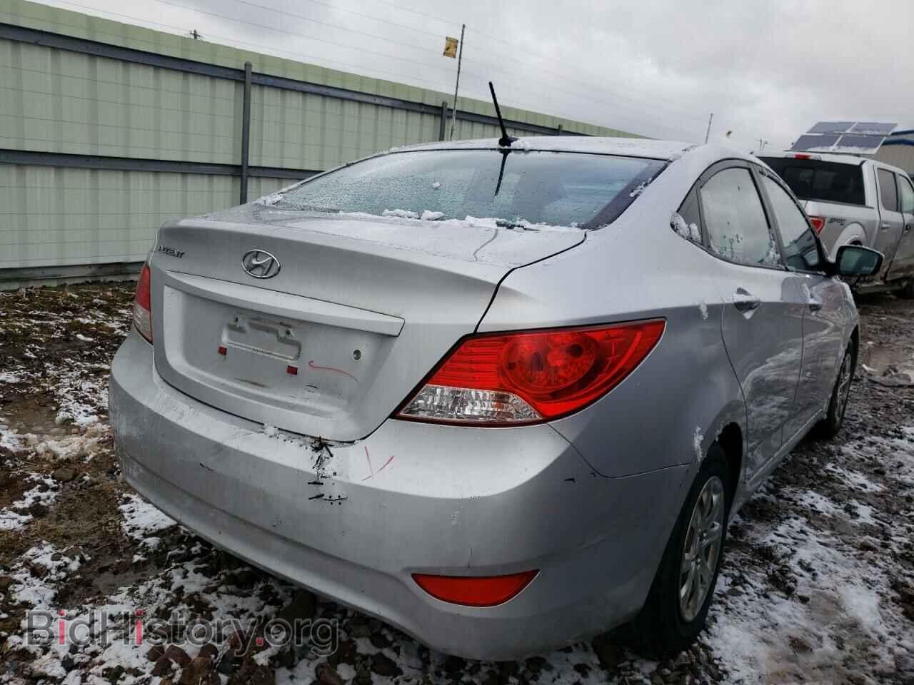 2013 HYUNDAI ACCENT - VIN: KMHCT4AE6DU477516 - Фото 3