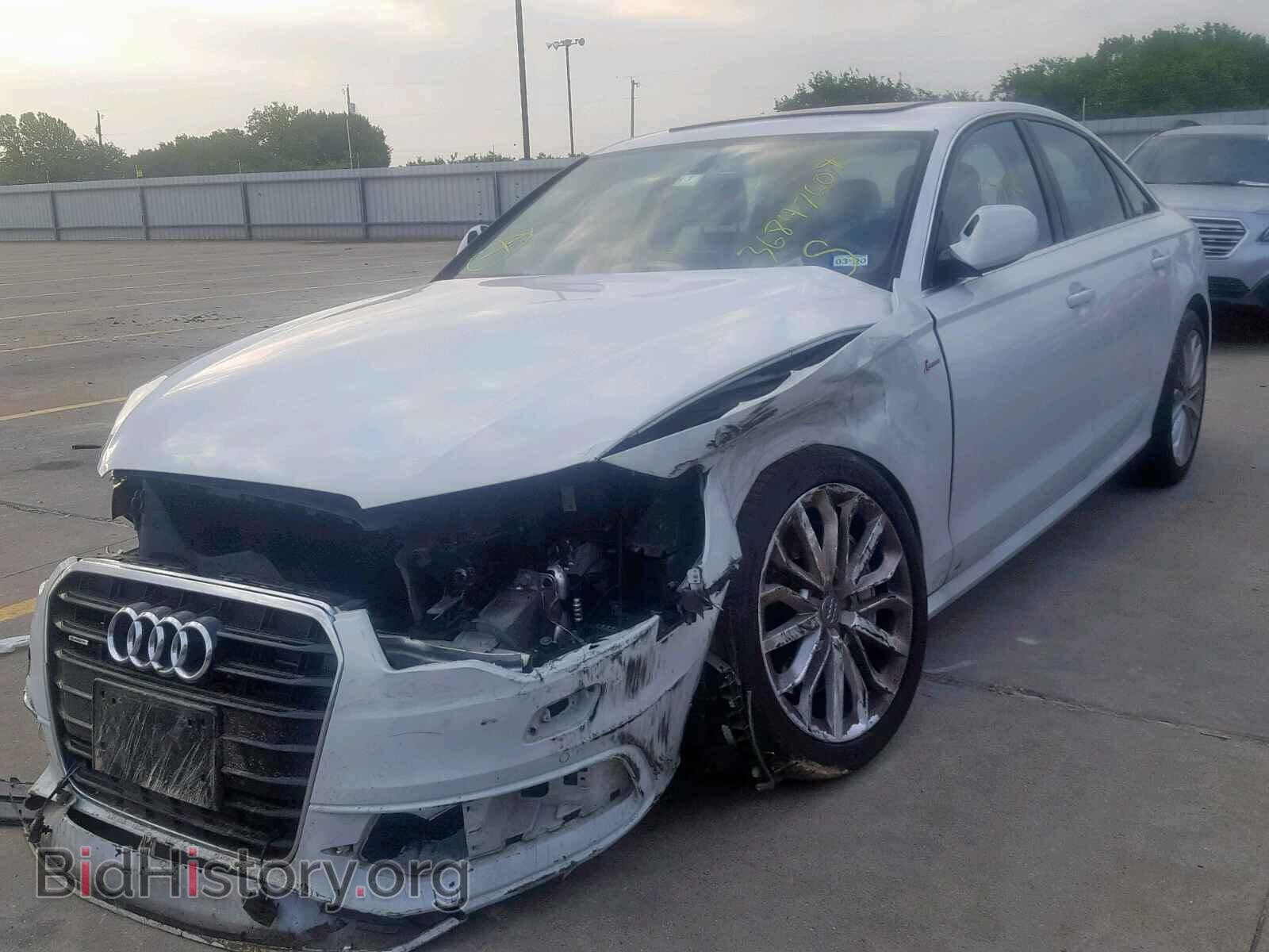 2012 AUDI A6 - VIN: WAUHGAFC0CN139085 - Фото 2