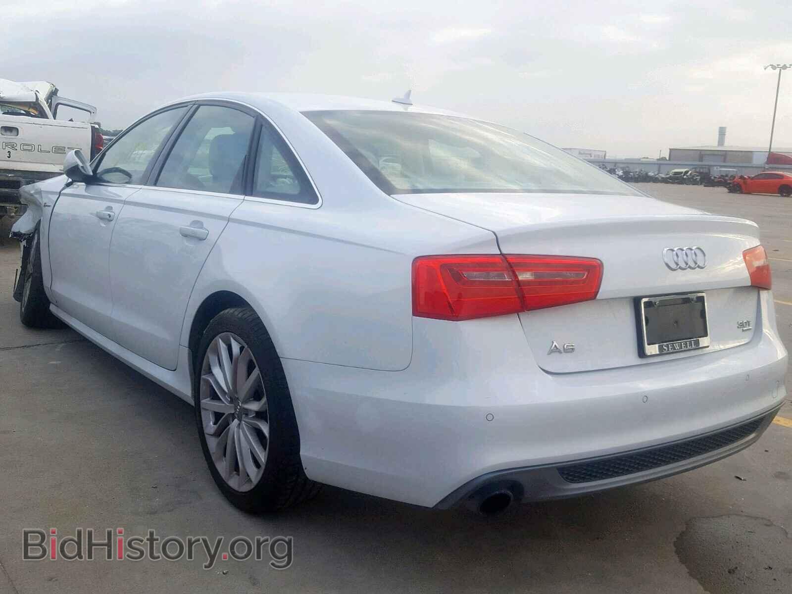 2012 AUDI A6 - VIN: WAUHGAFC0CN139085 - Фото 3